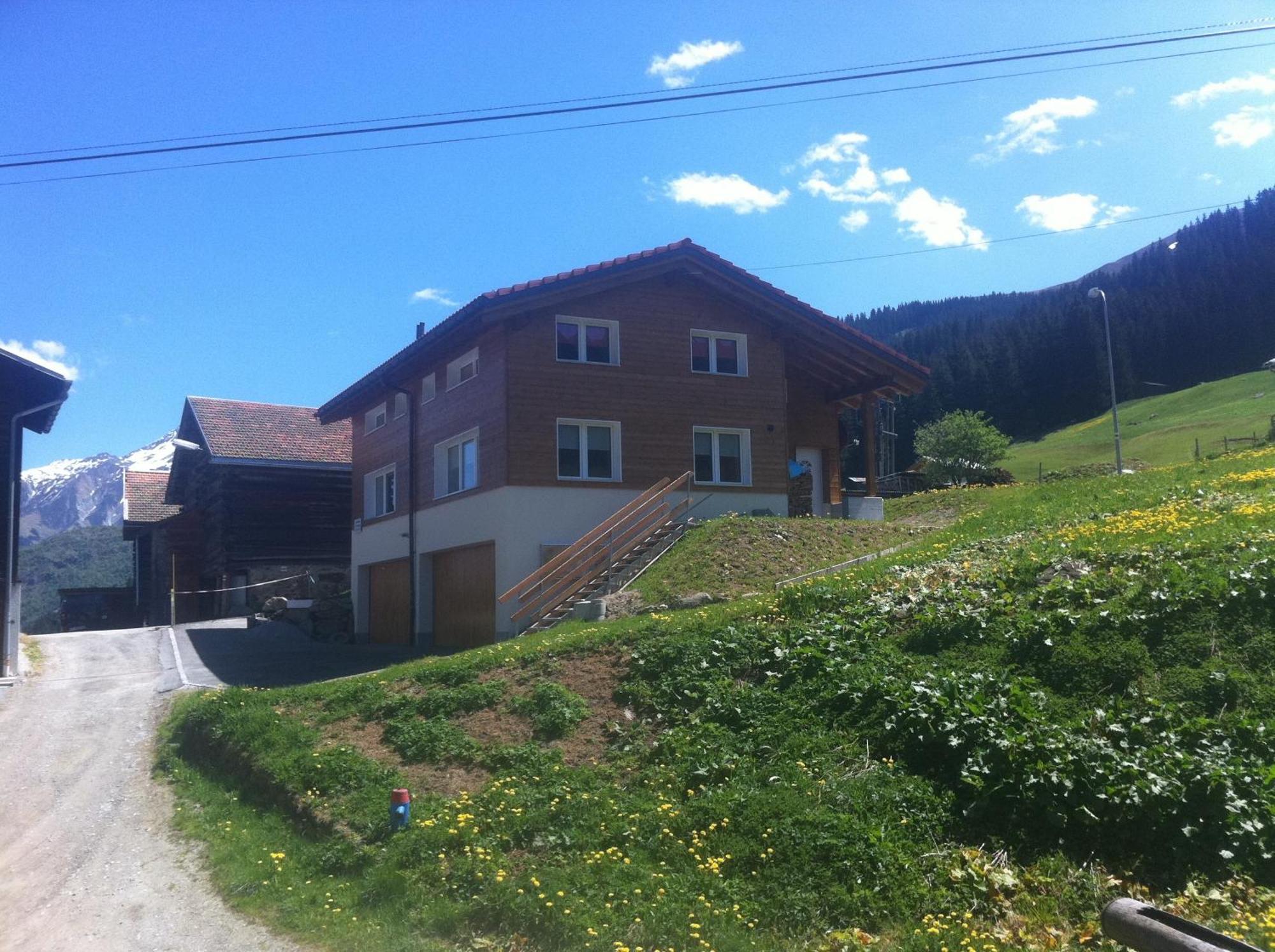 Casa Aurora Villa Sedrun Buitenkant foto